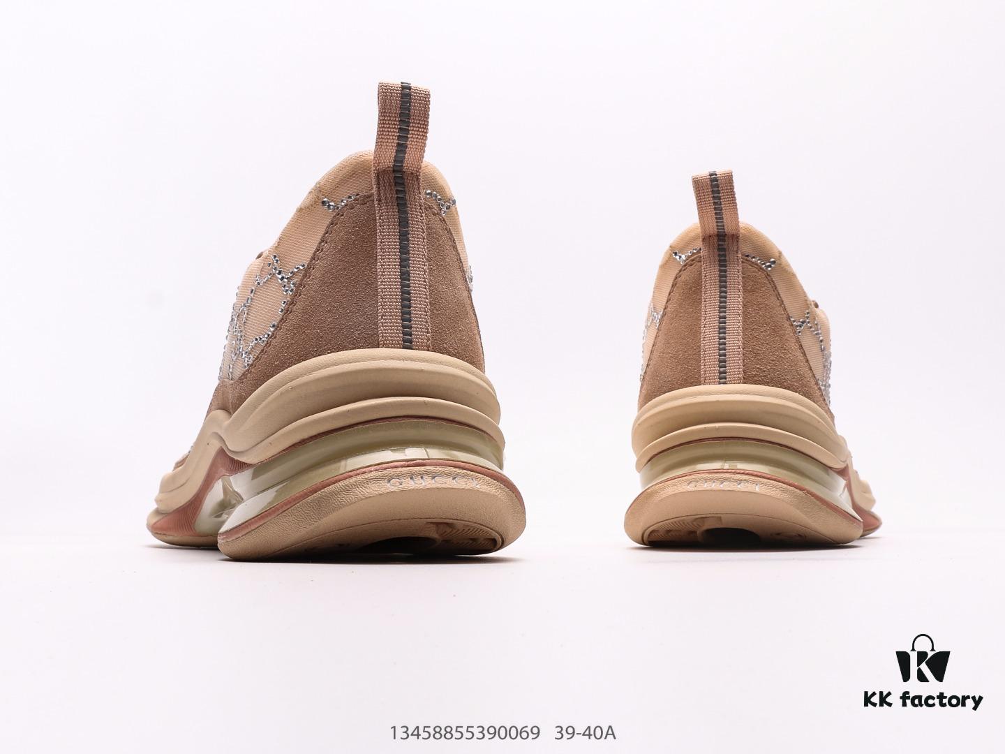 6930e5416e68136f4d9b2907 Gucci Rhyton Vintage Trainer Sneaker, Gucci Dad Shoe 3D Leather Horn-Shaped Retro Running Shoes