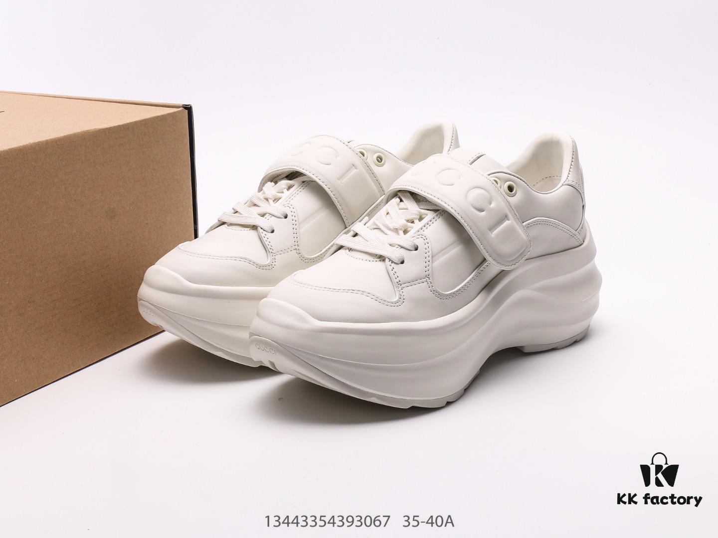 6930e5476e68136f4d9b2913 Gucci Rhyton Vintage Trainer Sneaker, 3D Leather Retro Dad Shoe