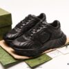 6930e5526e68136f4d9b2924 Gucci Rhyton Vintage Trainer Sneaker, 3D Leather Retro Dad Shoe