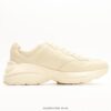 6930e5546e68136f4d9b292a Gucci Rhyton Vintage Trainer Sneaker, Gucci Dad Shoe 3D Leather Horn-Shape Retro Running Shoe