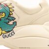 6930e5596e68136f4d9b2931 Gucci Rhyton Vintage Trainer Sneaker, Gucci Dad Shoe 3D Leather Horn-Shape Retro Running Shoe