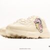 6930e5596e68136f4d9b2932 Gucci Rhyton Vintage Trainer Sneaker, 3D Leather Retro Dad Shoe