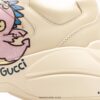 6930e55a6e68136f4d9b2935 Gucci Rhyton Vintage Trainer Sneaker, 3D Leather Retro Dad Shoe