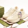 6930e55e6e68136f4d9b293b Gucci Rhyton Vintage Trainer Sneaker, 3D Leather Retro Dad Shoe