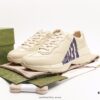 6930e5a86e68136f4d9b29bc Gucci Rhyton Vintage Trainer Sneaker, Distressed Leather Retro Running Shoes, Italian Handcrafted with Original Last, Full-Grain Calfskin Exterior, Lambskin Lining, TPU Outsole with Wear-Resistant Foam for Superior Cushioning and Durability