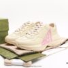 6930e5be6e68136f4d9b29da Gucci Rhyton Vintage Trainer Sneaker, Distressed Leather Retro Running Shoe, Italian Craftsmanship, Full-Grain Calfskin Upper, Lambskin Lining, TPU and Wear-Resistant Foam Sole