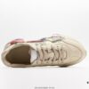 6930e5c76e68136f4d9b29eb Gucci Rhyton Vintage Trainer Sneaker, Distressed Leather Retro Running Shoes, Italian Craftsmanship, Full-Grain Calfskin Exterior, Lambskin Lining, TPU Sole with Wear-Resistant Foam for Shock Absorption