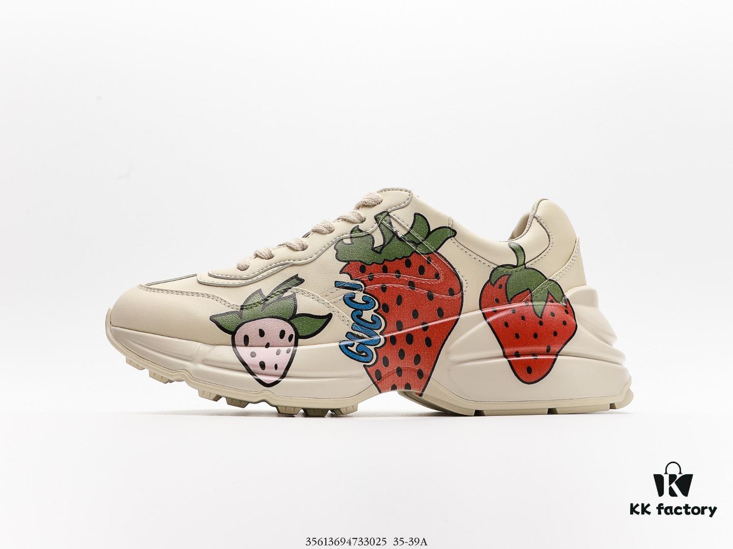 6930e5d36e68136f4d9b29ff Gucci Rhyton Vintage Trainer Sneaker, Distressed Leather Retro Running Shoes, Italian Craftsmanship, Full-Grain Calfskin Exterior, Lambskin Lining, TPU Sole with Wear-Resistant Foam for Shock Absorption