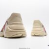 6930e5d86e68136f4d9b2a07 Gucci Rhyton Vintage Trainer Sneaker, Aged Leather Retro Running Shoe, Italian Handcrafted Original Last, Full Grain Calfskin Exterior, Lambskin Lining, TPU Sole with Wear-Resistant Foam for Enhanced Cushioning