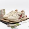 6930e5db6e68136f4d9b2a0a Gucci Rhyton Vintage Trainer Sneaker, Aged Leather Retro Running Shoe, Italian Handcrafted Original Last, Full Grain Calfskin Exterior, Lambskin Lining, TPU Sole with Wear-Resistant Foam for Enhanced Cushioning
