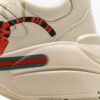6930e5db6e68136f4d9b2a0c Gucci Rhyton Vintage Trainer Sneaker, Aged Leather Retro Running Shoe, Italian Handcrafted Original Last, Full Grain Calfskin Exterior, Lambskin Lining, TPU Sole with Wear-Resistant Foam for Enhanced Cushioning