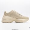 6930e5e16e68136f4d9b2a17 Gucci Rhyton Vintage Trainer Sneaker, Distressed Leather Retro Running Shoe, Italian Handcrafted Original Last, Full-Grain Calfskin Exterior, Lambskin Lining, High-Fidelity Sole Replication with TPU and Wear-Resistant Foam for Shock Absorption