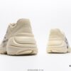 6930e5e76e68136f4d9b2a25 Gucci Rhyton Vintage Trainer Sneaker, Distressed Leather Retro Running Shoes