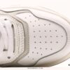 Dior New B27 Sneakers, Smooth Calfskin Leather with Signature Inlay Design and Stitching Art, Minimalist Monochrome Style with Classic Logo Print