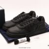 Luxury Brand - Dior B27 Oblique Galaxy High Top Sneakers, Retro Genuine Leather Casual Fashion Low-Cut Athletic Shoes