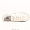 Luxury Brand - Dior B27 Oblique Galaxy High Top Sneakers, Retro Genuine Leather Casual Sport Shoes from the B27 Low-Cut Series