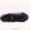 6930e6266e68136f4d9b2a9d Dior New B27 Sneakers, Smooth Calfskin Leather, Unique Inlaid Design and Stitching Art, Minimalist Bold Style with Iconic Dior Logo Print
