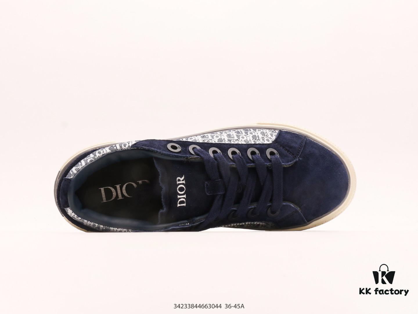 6930e6266e68136f4d9b2a9d Dior New B27 Sneakers, Smooth Calfskin Leather, Unique Inlaid Design and Stitching Art, Minimalist Bold Style with Iconic Dior Logo Print