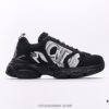 Dior DIOR Chrono Round Toe Lace-Up Athletic Running Shoes, Casual Lifestyle Dad Sneakers