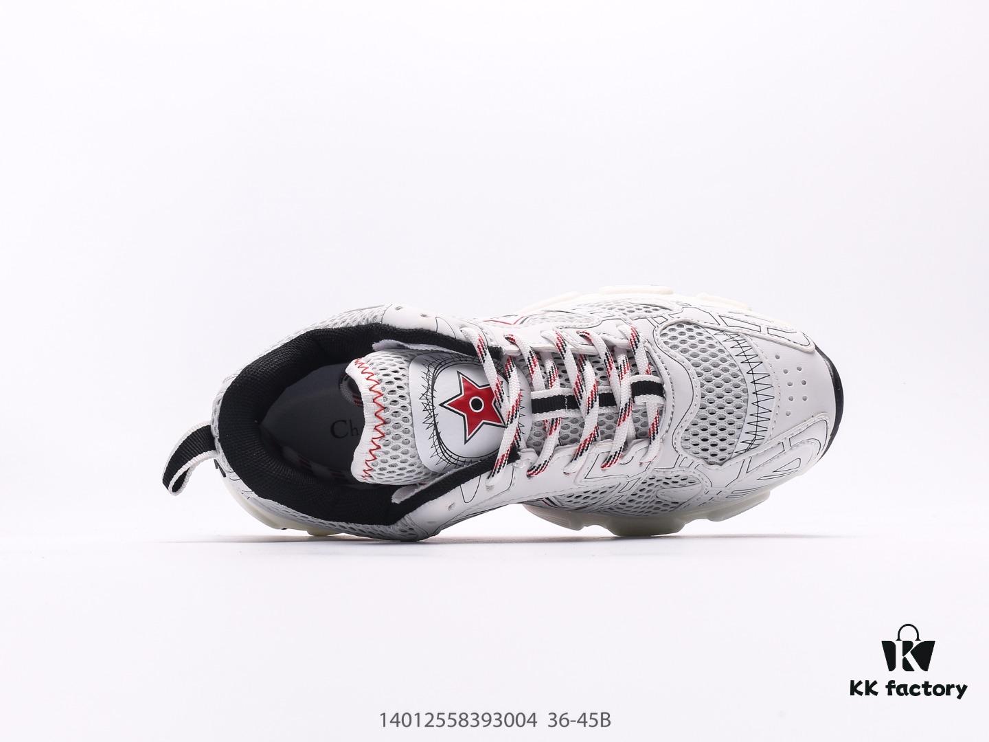 Dior DIOR Chrono Round Toe Lace-Up Sports Running Shoes Lifestyle Casual Running Dad Shoes