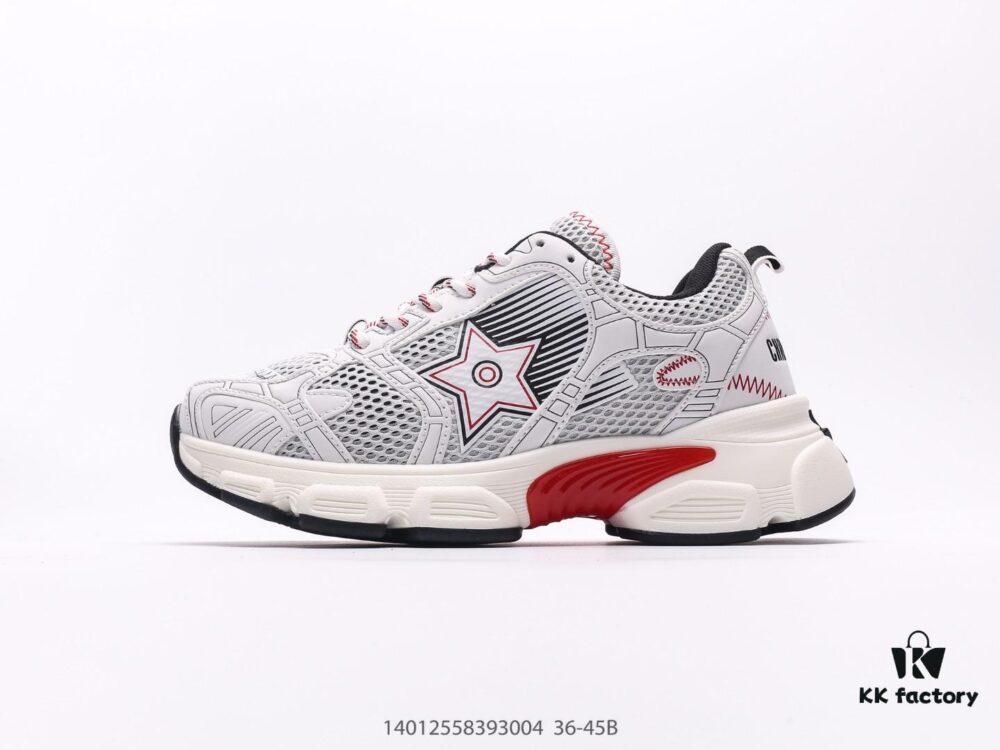 Dior DIOR Chrono Round Toe Lace-Up Sports Running Shoes Lifestyle Casual Running Dad Shoes