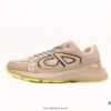 Dior Luxury Brand Showcasing High-End Elegance Dior Low-Top Sneakers Retro Versatile Casual Shoes Fashion Running Shoes Thick-Soled Daddy Shoes