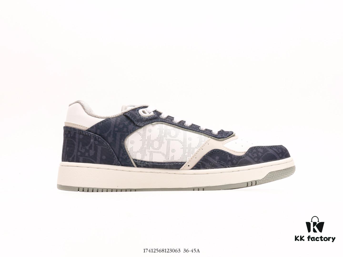Dior Dior Oblique Galaxy Low Top Sneakers B28 Low-Cut Series Retro Casual Sports and Leisure Shoes