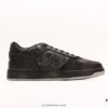 Dior B27 Oblique Galaxy High Top Sneakers, B27 Low-Cut Series Retro Genuine Leather Casual Sports Shoes
