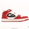 Dior B28 Oblique Galaxy Low Top Sneakers, B28 Low-Cut Series Vintage Stylish Casual Skate Shoes with Embroidered CD Double Image