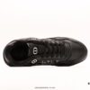 6930e6816e68136f4d9b2b3e Dior's Classic Oblique Print Smooth Calfskin Leather Shoes with Unique Inlaid Design and Stitching Art