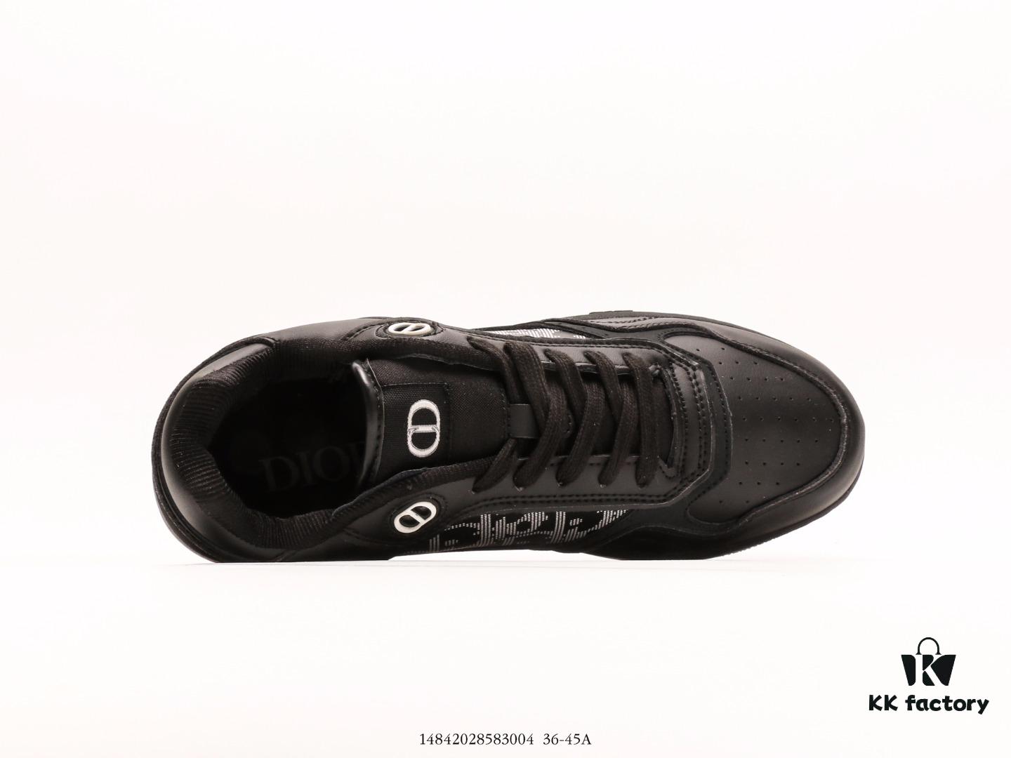 6930e6816e68136f4d9b2b3e Dior's Classic Oblique Print Smooth Calfskin Leather Shoes with Unique Inlaid Design and Stitching Art