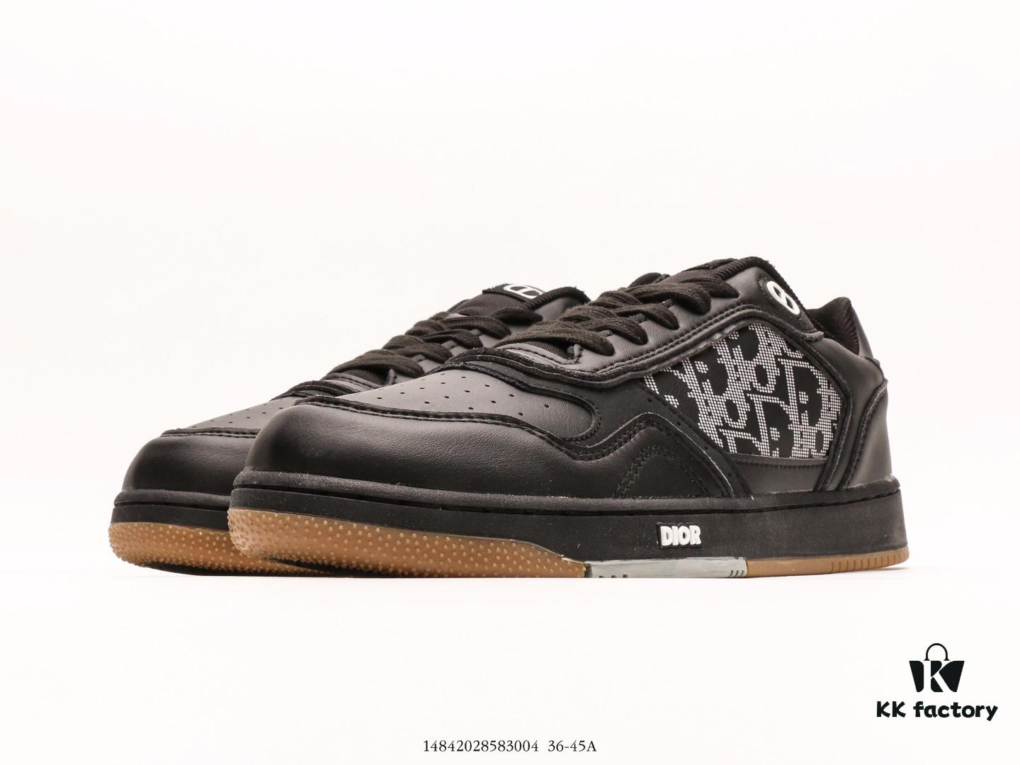 6930e6826e68136f4d9b2b3f Dior's Classic Oblique Print Smooth Calfskin Leather Shoes with Unique Inlaid Design and Stitching Art