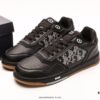 6930e6836e68136f4d9b2b42 Dior's Classic Oblique Print Smooth Calfskin Leather Shoes with Unique Inlaid Design and Stitching Art