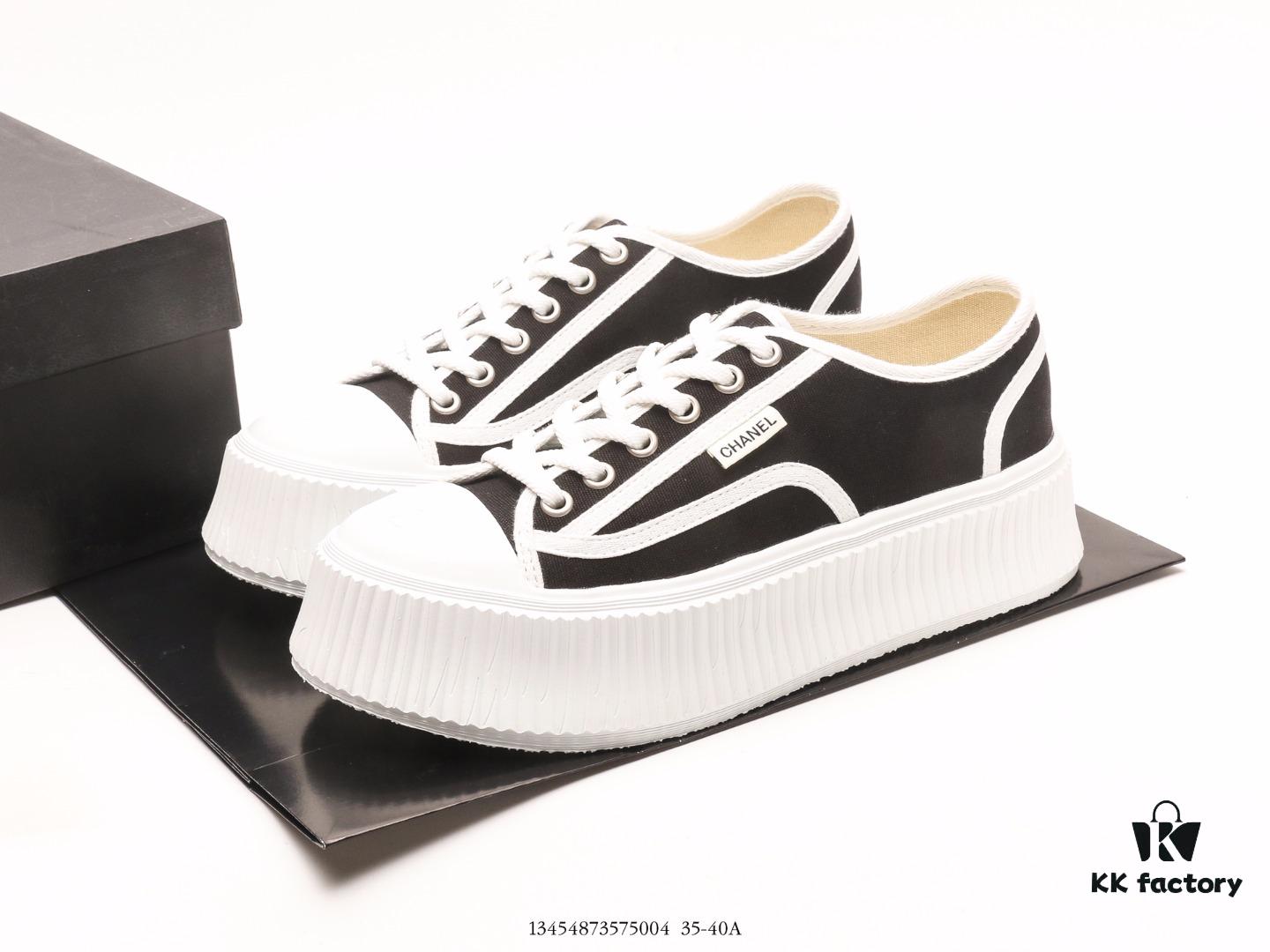 6930e6ae6e68136f4d9b2b8c Chanel Canvas Casual Platform Sneakers, Classic All-Season Style, Favored by Influencers and Social Media Stars, Highly Popular with Excellent Breathability, Perfect for Spring and Summer, Stylish and Youthful Design That Elevates Any Outfit, Easy to Maintain, Comes with Exclusive Retail Packaging