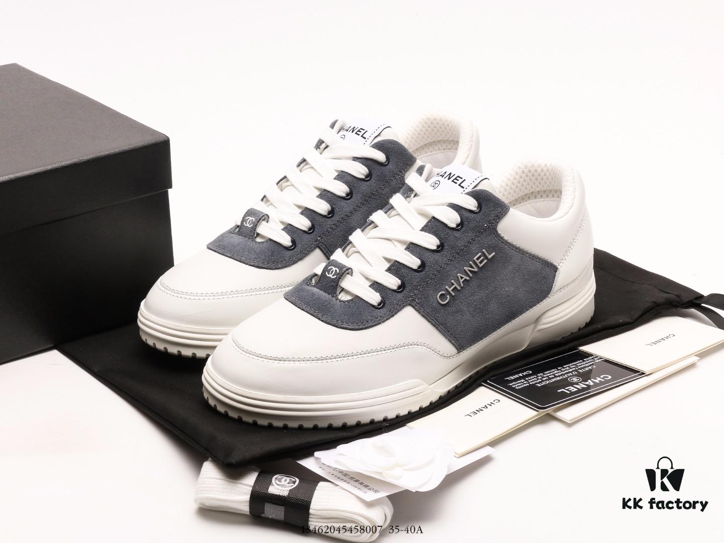6930e6d86e68136f4d9b2bcd Chanel 2024 Spring/Summer New Arrival Suede and Calfskin Leather Sneakers