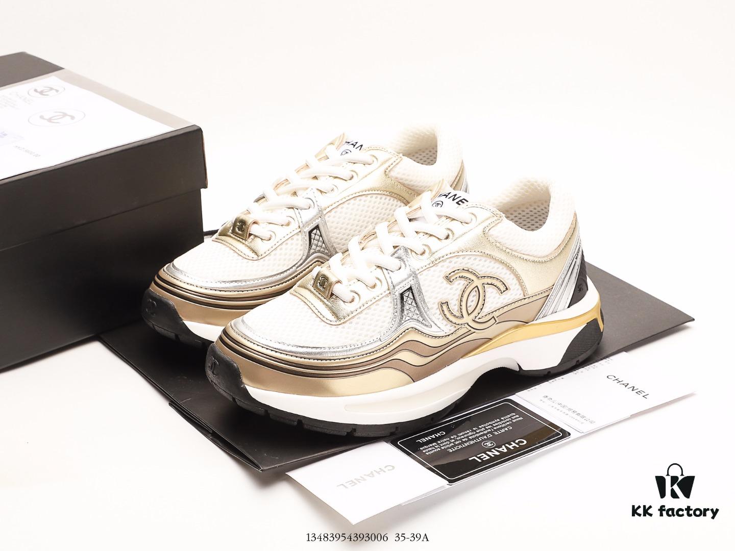 6930e6e36e68136f4d9b2bdf Chanel Spring 2023 Resort Collection Metallic Leisure Sneakers Inspired by Monaco's Coastal Lifestyle
