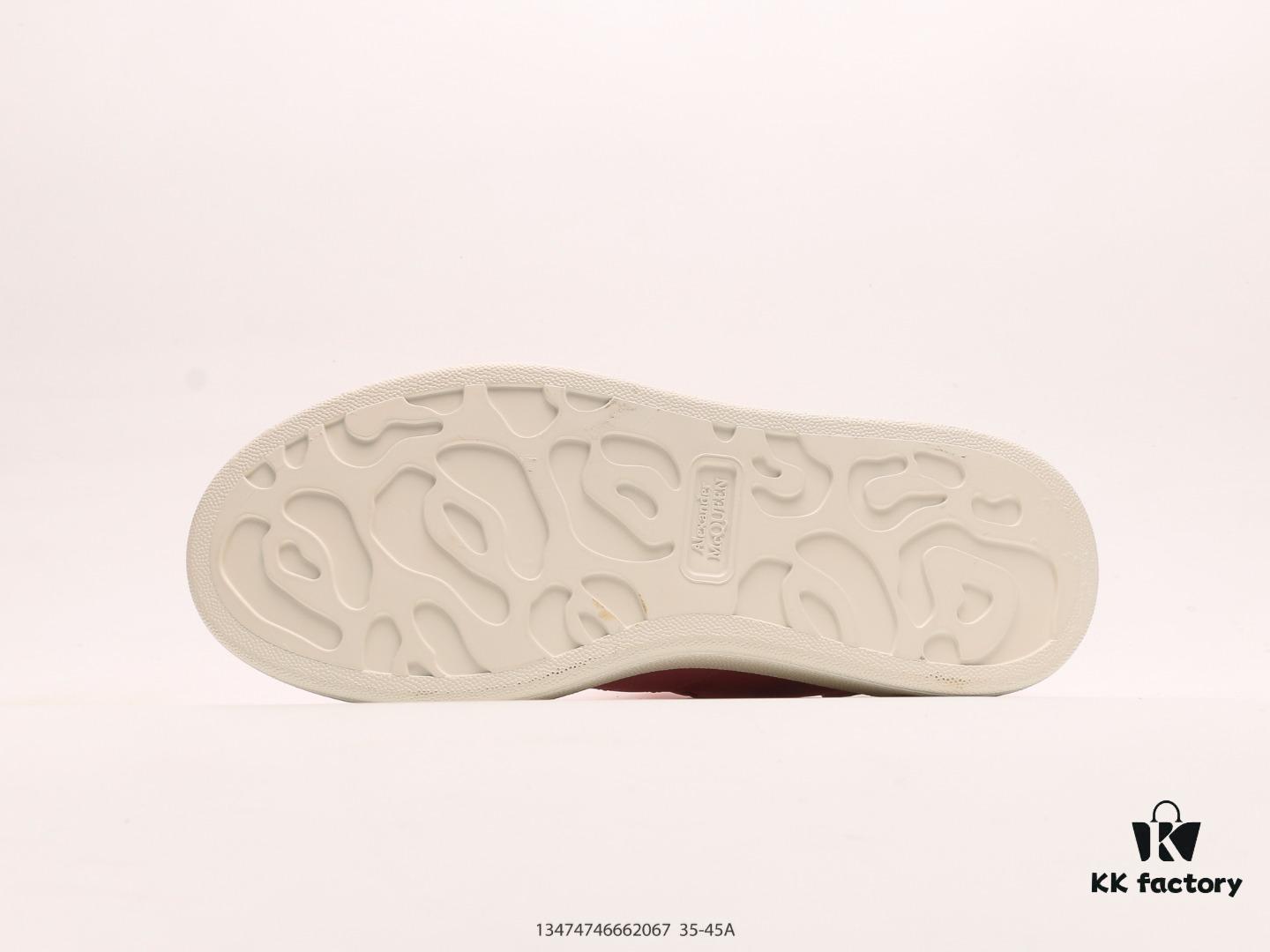 6930e7096e68136f4d9b2c20 Alexander McQueen Platform Sneakers, Thick Sole White Shoes with 4.5cm Height Increase, Cushioned Insole, Excellent Rebound, Durable and Comfortable