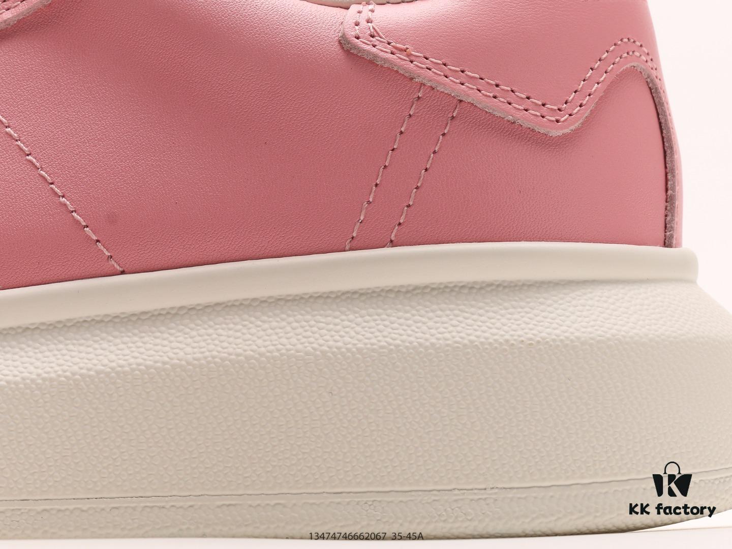 6930e70d6e68136f4d9b2c26 Alexander McQueen Platform Sneakers, Thick Sole White Shoes with 4.5cm Height Increase, Cushioned Insole, Excellent Rebound, Durable and Comfortable