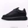 6930e70d6e68136f4d9b2c27 Alexander McQueen Italian Luxury Brand Sole Leather Sneakers Low-top Fashion Thick-soled Casual White Shoes