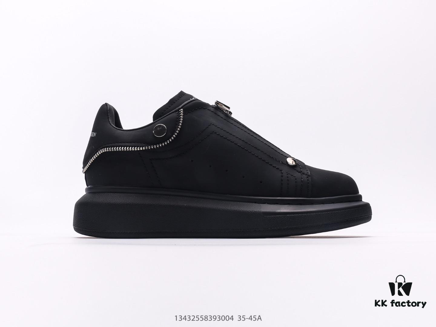 6930e70e6e68136f4d9b2c28 Alexander McQueen Italian Luxury Brand Sole Leather Sneakers Low-top Fashion Thick-soled Casual White Shoes