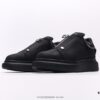 6930e70f6e68136f4d9b2c2c Alexander McQueen Italian Luxury Brand Sole Leather Sneakers Low-top Fashion Thick-soled Casual White Shoes