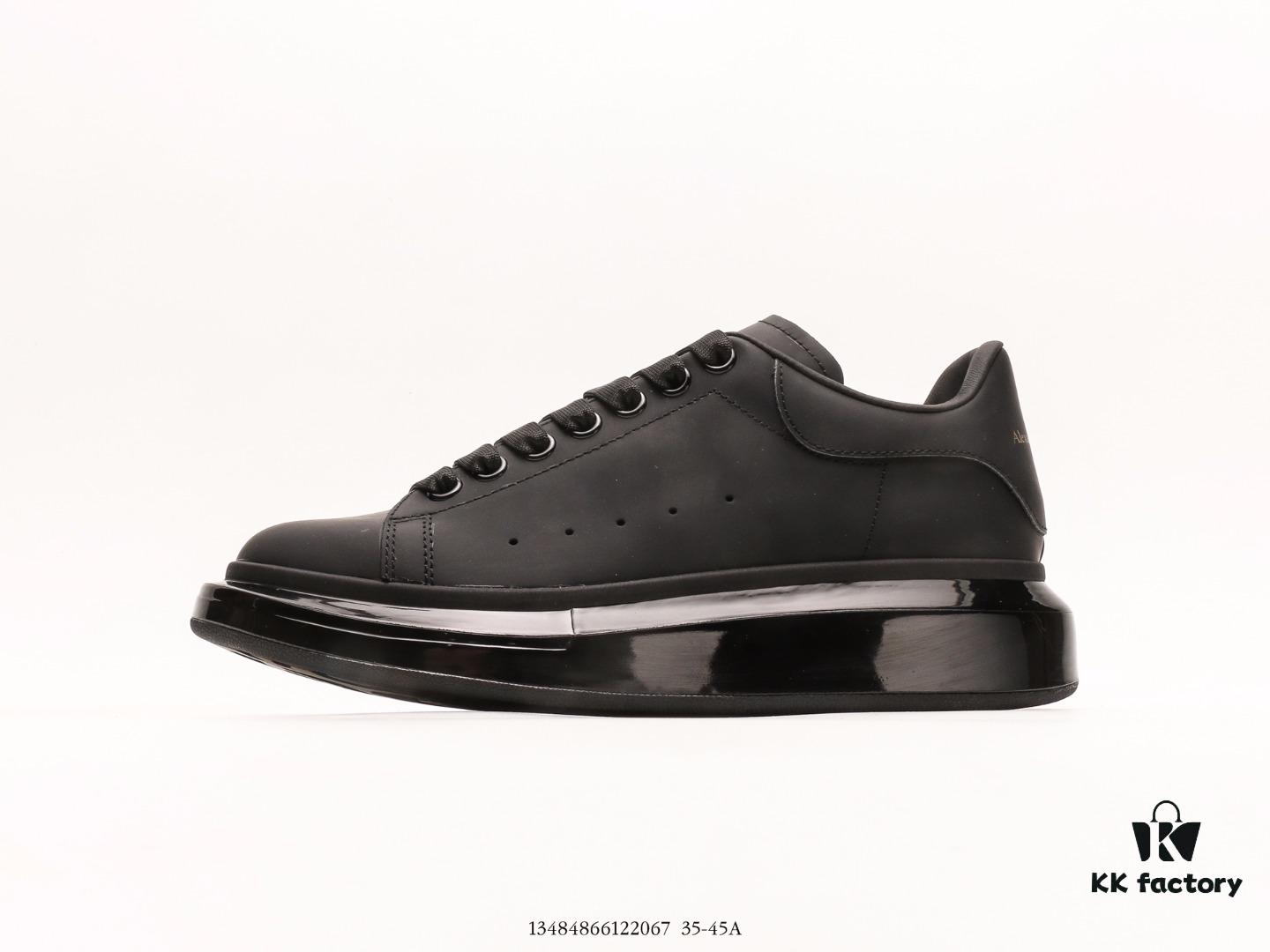 6930e7126e68136f4d9b2c31 Alexander McQueen Oversized Sneakers, Low-top Fashion Platform White Casual Leather Sneakers
