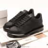 6930e7176e68136f4d9b2c38 Alexander McQueen Oversized Sneakers, Low-top Fashion Platform White Casual Leather Sneakers