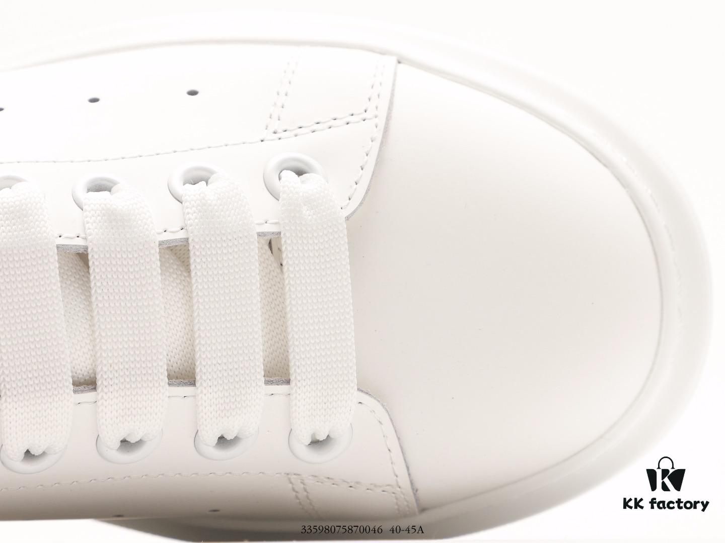 6930e7216e68136f4d9b2c48 Alexander McQueen Oversized Sneakers, Low-Top Fashion Thick-Soled Casual White Sneakers