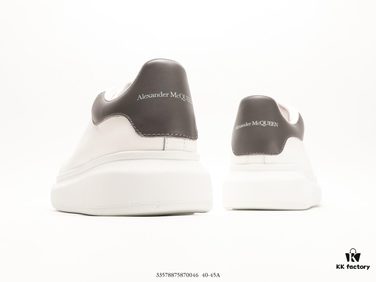 Alexander McQueen Platform Sneakers Thick Sole Elevating White Shoes