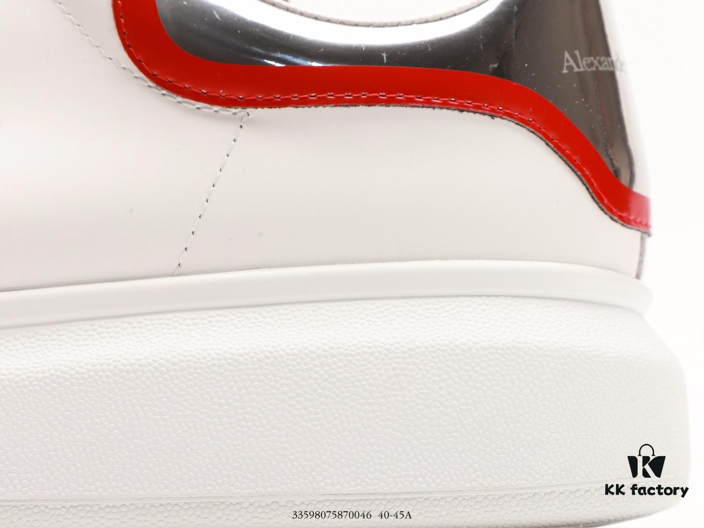 6930e7276e68136f4d9b2c50 Alexander McQueen Oversized Sneakers, Low-Top Fashion Thick-Soled Casual White Sneakers
