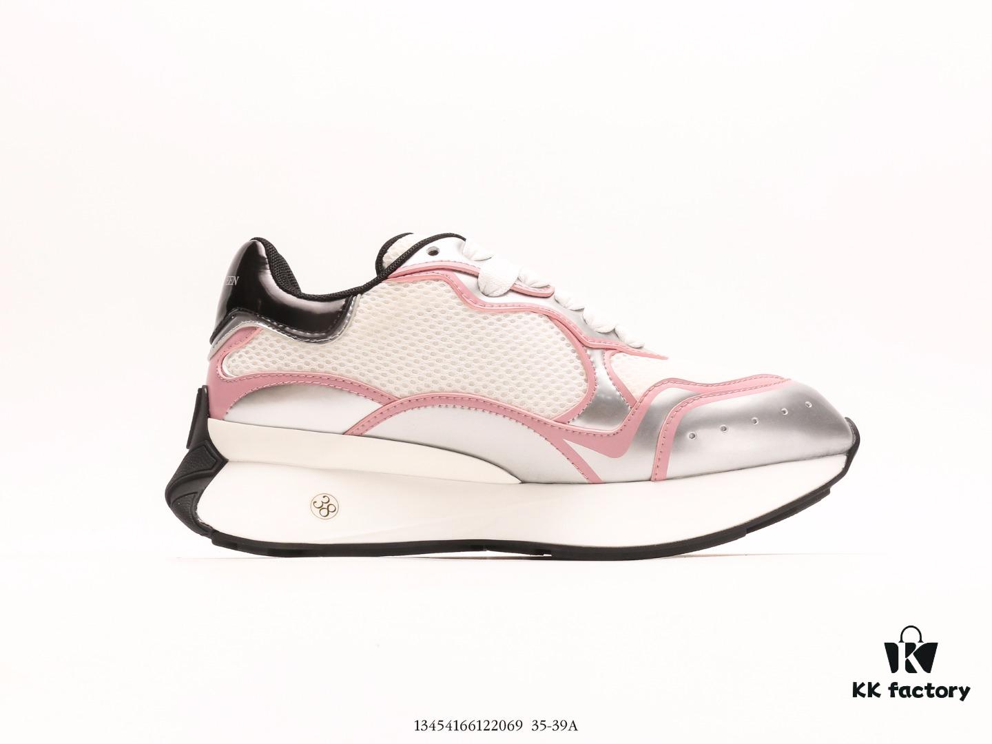 6930e7296e68136f4d9b2c52 Alexander McQueen Italian Luxury Brand Sole Leather Sneakers Low-top Fashion Platform Casual White Shoes