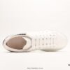 6930e7426e68136f4d9b2c76 Alexander McQueen Sole Leather Sneakers, Low-Top Fashion Thick-Soled Casual White Shoes