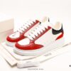 6930e7426e68136f4d9b2c77 Alexander McQueen Oversized Sneakers, Low-top Fashion Thick-soled Casual White Leather Sneakers