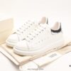 6930e7486e68136f4d9b2c7f Alexander McQueen Sole Leather Sneakers, Low-Top Fashion Thick-Soled Casual White Shoes